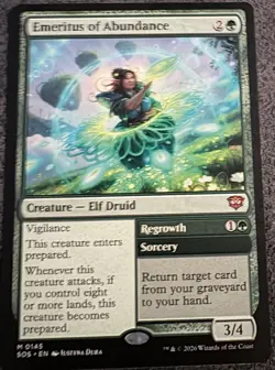 Emeritus of Abundance Secrets of Strixhaven Regular - Image 1