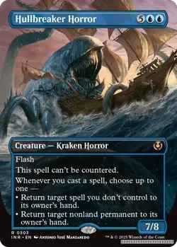Hullbreaker Horror (Borderless) [INR - 303] - NM [Normal] TCG MTG - Image 1