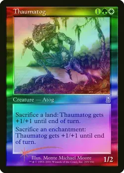 Thaumatog FOIL Odyssey Light Play MTG Magic DNA GAMES - Image 1