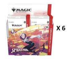 ***Sealed Marvel's Spider-Man Collector Booster Box Case*** MTG Magic Kid Icarus - Image 1