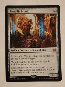 MTG Metallic Mimic - Aether Revolt Regular - LP Magic The Gathering - Image 1