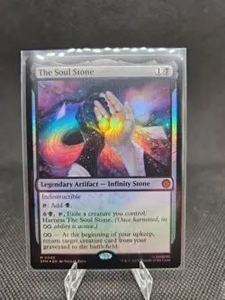 Magic The Gathering The Soul Stone Foil, Marvel's Spider-Man 0066 MTG - Image 1