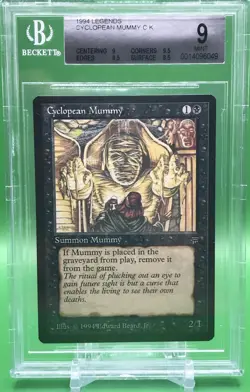 1994 MTG Legends - CYCLOPEAN MUMMY - BGS 9 Mint - Image 1