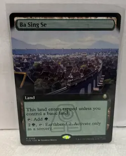 Ba Sing Se Borderless Extended Art Avatar The Last Airbender Magic the Gathering - Image 1