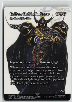 Golbez, Clad in Darkness - Syr Konrad, the Grim (Showcase) U FINAL FANTASY: Thro - Image 1