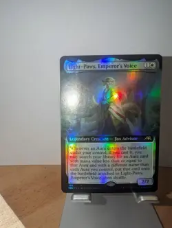 Light-Paws, Emperor's Voice (Extended Art) Kamigawa: Foil - MTG - NM - Image 2