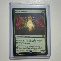 Magic: The Gathering Bloom Tender Lorwyn Eclipsed Mythic Green Elf Druid 166 Ni… - Image 1