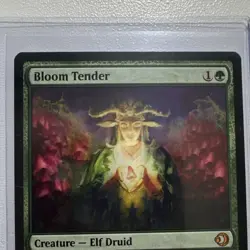 Magic: The Gathering Bloom Tender Lorwyn Eclipsed Mythic Green Elf Druid 166 Ni… - Image 3