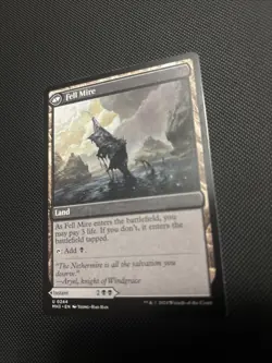 1x Fell the Profane Fell Mire NM-Mint, English Modern Horizons 3 MTG Magic - Image 2