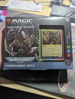 Wizards MTG Universes Beyond Warhammer 40,000 Tyranids Commander Deck 100 - Image 1