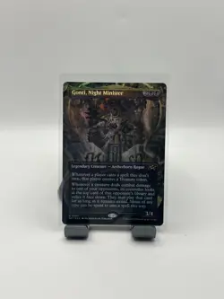 MTG, Gonti, Night Minister 357 NM (Borderless) Aetherdrift Foil - Image 1