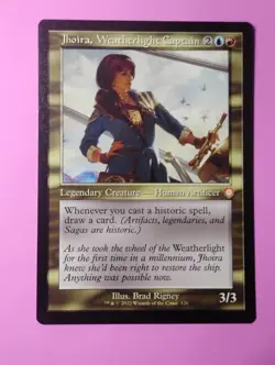 Jhoira, Weatherlight Captain (Retro Frame) Commander: the Brothers' War Regular - Image 1