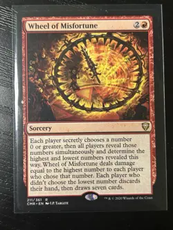 MTG Wheel of Misfortune Commander Legends Regular - Image 1