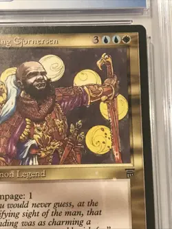 1994 MTG Legends - HUNDING GJORNERSEN - CGC 7 Near Mint - Image 4