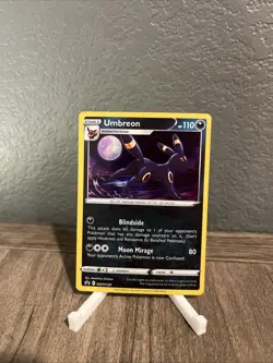 Pokemon TCG Umbreon SWSH129 Black Star Promo Card Cosmos Holo NM / M English - Image 1