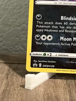 Pokemon TCG Umbreon SWSH129 Black Star Promo Card Cosmos Holo NM / M English - Image 5