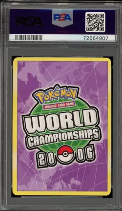 Pokemon Holon's Electrode 2006 World Champs Eeveelutions Deck Promo #21 PSA 10 - Image 2