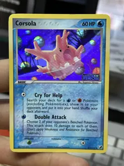 Murkrow 30/115 Corsola 37/115 Unseen Forces 2005 Reverse Vintage Pokemon Card - Image 3