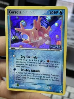 Murkrow 30/115 Corsola 37/115 Unseen Forces 2005 Reverse Vintage Pokemon Card - Image 4