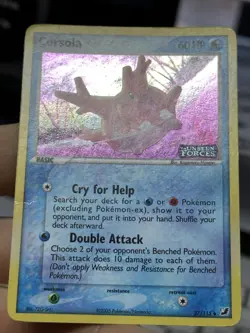 Murkrow 30/115 Corsola 37/115 Unseen Forces 2005 Reverse Vintage Pokemon Card - Image 5