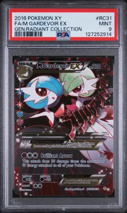 2016 Pokemon Xy Generations Radiant Collection Fa/M Gardevoir Ex PSA 9 - Image 1