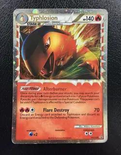 Pokemon TCG Typhlosion (Prime) HGSS09 Holo HP - Image 1