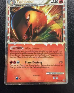 Pokemon TCG Typhlosion (Prime) HGSS09 Holo HP - Image 3