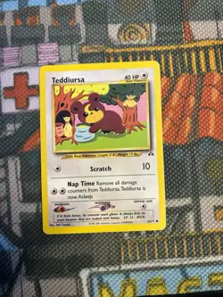 TEDDIURSA 65/75 C NEO DISCOVERY POKEMON UNLIMITED (x4) - Vintage - Set Of 4 💎🔥 - Image 3