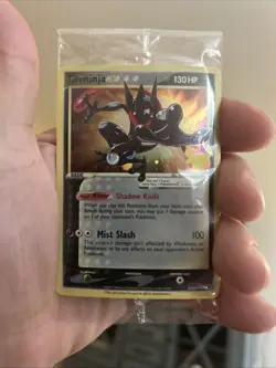 Pokemon Greninja Gold Star SWSH144 Promo Sealed Celebrations Pack NM With Swirl - Image 3
