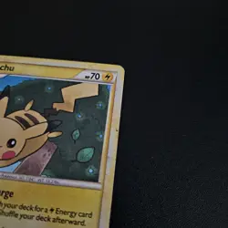 Pokemon TCG 2010 Holo Rare Black Star Promo Pikachu Card HGSS03 - Image 3