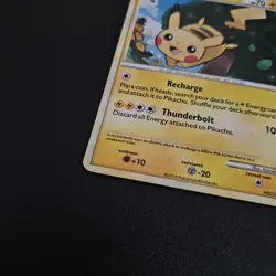 Pokemon TCG 2010 Holo Rare Black Star Promo Pikachu Card HGSS03 - Image 5