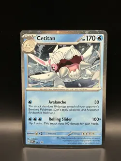 Cetitan 063 - Pokemon Scarlet & Violet Black Star Promo Card - NM - Image 1