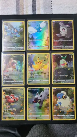 Pokemon Crown Zenith Set of 9 Complete Connecting Art - Image 1