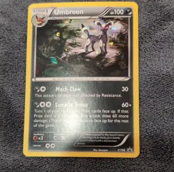 Pokemon Umbreon XY96 Promo Holo Stage 1 HP100 Mach Claw Lunatic Sense - Image 1