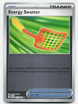 Energy Swatter 073/088 Holo Uncommon Perfect Order Pokemon Near Mint - Image 1
