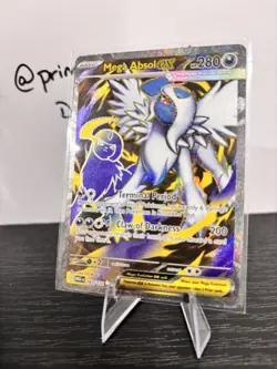 Mega Absol ex 161/132 Ultra Rare Pokemon Mega Evolution NM🔥🔥 - Image 1