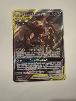 Umbreon&Darkrai GX Tag Team Pokemon Promo #SM241 Sun And Moon LP-NM - Image 2