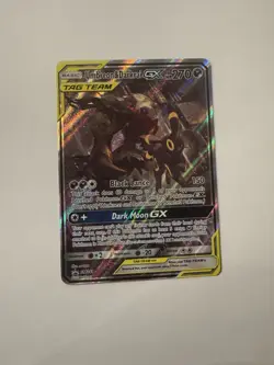 Umbreon&Darkrai GX Tag Team Pokemon Promo #SM241 Sun And Moon LP-NM - Image 3