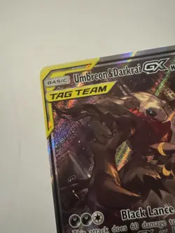 Umbreon&Darkrai GX Tag Team Pokemon Promo #SM241 Sun And Moon LP-NM - Image 5