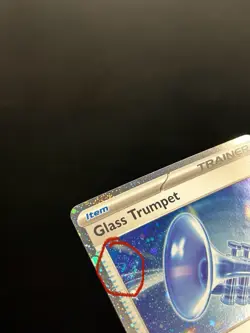 League Stamped Holo Glass Trumpet 135/142 (swirl) Pokemon Stellar Crown Card NM - Image 4