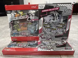 Pokemon TCG White Flare Binder Collection + Unova Poster Collection 2-Pack New - Image 1