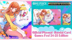 Zeus NAMI OP11-106 Promo Playmat Bandai Card Games Fest 24-25 ONE PIECE ENGLISH - Image 2