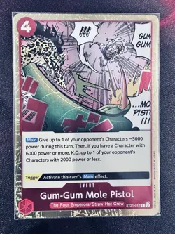 Gum-Gum Mole Pistol ST21-017 English C Starter Deck EX: Gear 5 One Piece Card - Image 1