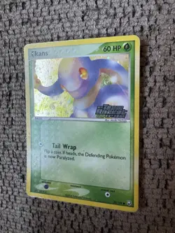 2004 Pokemon EX Team Rocket Returns 55/109 Ekans Reverse Holo LP Rare vintage - Image 3