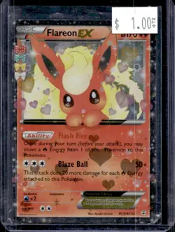 2016 Pokemon Generations Flareon Holo #RC6/RC32 - Image 1