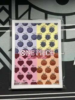 One Piece Card Game Sleeves x10 Don Set Devil Fruit - Image 1