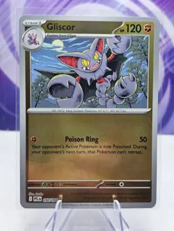 Reverse Holo Gliscor 050/094 Uncommon Phantasmal Flames Pokemon - Image 1