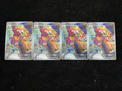 2025 Pokemon TCG S-CHN Gem Pack Vol 1 CBB1C 04 08/08 Crocalor Holo Lot*4 BL25 - Image 1