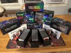 1,308 Card Foil Collection + 3 Collectors Gift Bundle MTG Final Fantasy - Image 1