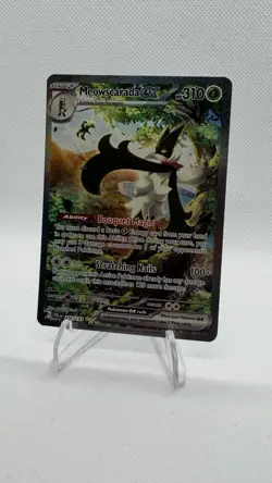 Pokemon TCG Meowscarada EX 256/193 Paldea Evolved Special Illustration Rare NM - Image 3